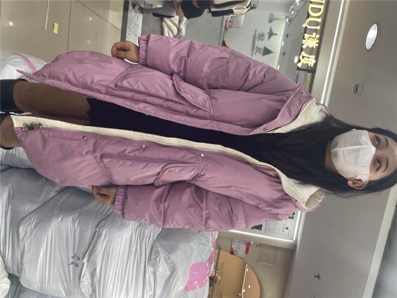 羽绒服，女装羽绒服，影子