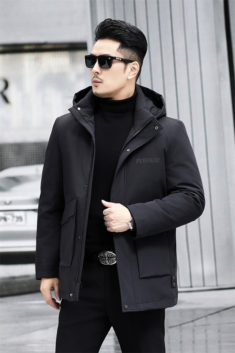 M8906-106钱塘2020-3简约冬季厚款商务休闲中年男士羽绒服P240,男装羽绒服,钱塘207-3