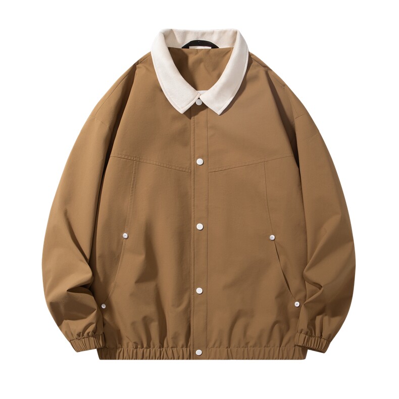 JK7863-P652025秋季新款翻领防水宽松情侣夹克外套,男装夹克,星座109-1