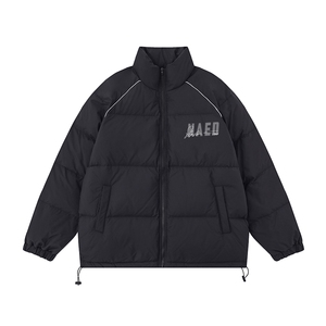 白底 新款冬季时尚百搭宽松字母印花羽绒服外套YR63002P225控298图片