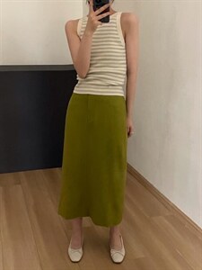 100针织背心图片