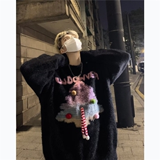 美式圆领毛衣男慵懒风休闲针织衫JY92P65，男装针织衫/毛衣，星座1116-2