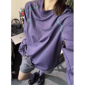 卫衣女春季新款休闲潮流修身百搭套头女子运动上衣 TX2506图片