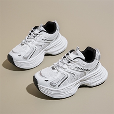 韩版新款老爹鞋女2024秋季学生运动跑步鞋休闲厚底增高鞋，女鞋休闲鞋，电商A223