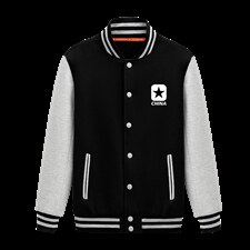 2025秋季新款棒球服卫衣外套大码男女上衣XZ102A-4-Q8932-P55，女装短外套，星座211-2