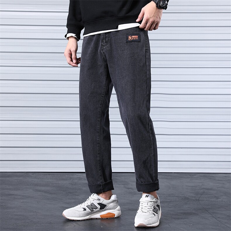 202春秋新款男港风牛仔裤QT5032-1_6848_P35,男装牛仔裤,星座1516-1