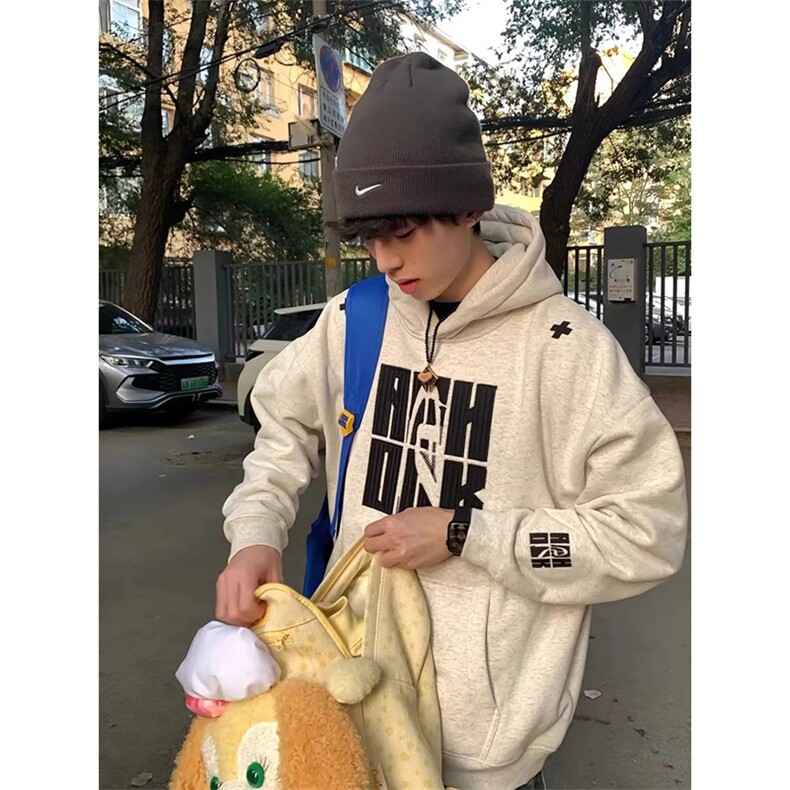 高品质加绒加厚真超全刺绣连帽卫衣CP92JR-特P55,男装卫衣,电商B371