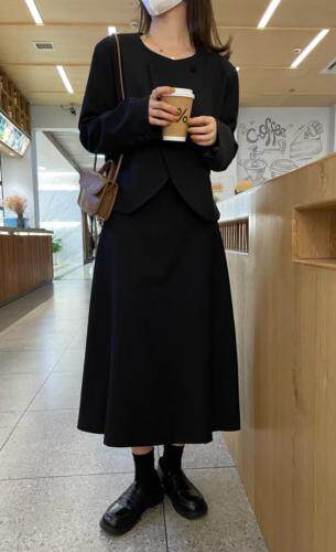 韩系百搭半裙，女装半身裙，唯品