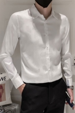 301A-1/C18/P55高级感男士暗花纹提花长袖衬衫男休闲痞帅衬衣，男装衬衫，星座301A-1
