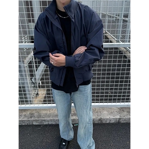 cleanfit短款飞行员夹克男秋季三防立领冲锋衣外套美式高街棒球服图片