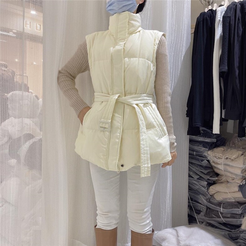 90白鸭绒百搭显瘦羽绒马甲，女装马甲，郭郭家