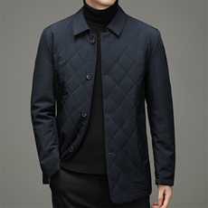 棉衣男士冬季宽松休闲翻领棉袄厚款羽绒棉服外套SNNMF20219-P180，男装棉衣，电商B212（原钱塘6029）