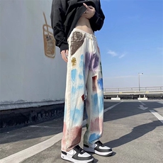 2024美式牛仔裤男款春季长裤潮QN48P48，男装牛仔裤，星座1116-2