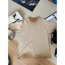 260G重磅纯棉短袖t恤男士夏季复古水洗做旧TX95-P35，男装T恤，星座301C-5