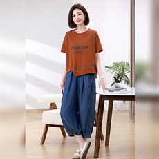 时尚休闲女装套装宽松显瘦两件套舒适百搭日常穿搭，女装套装/套裙，叶笙衣