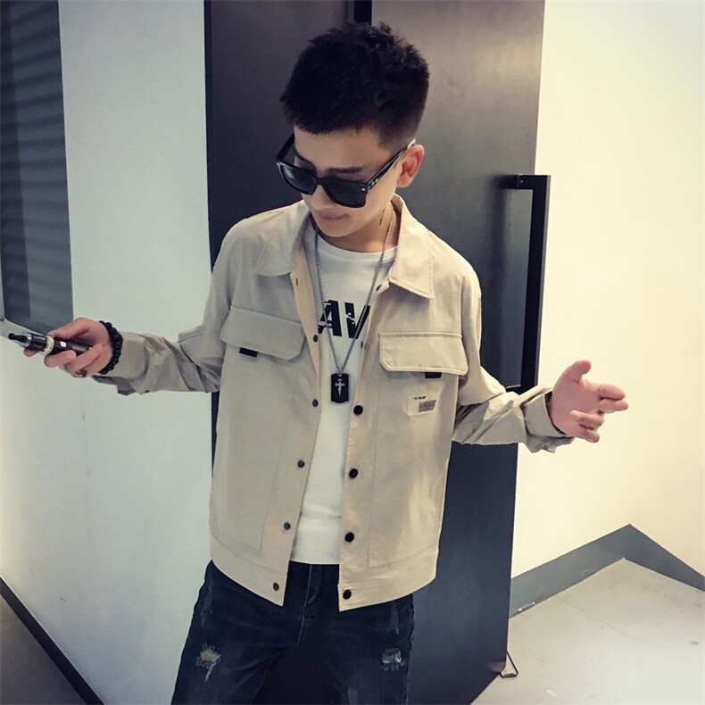 100%聚酯纤维社会小伙2021夏装新款防晒夹克男防晒衣8852,男装夹克,电商D240-242