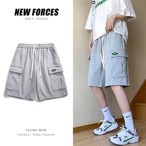 抖音得物唯品品质 2025女模新品工装运动裤夏装短裤卫裤DK05P50图片