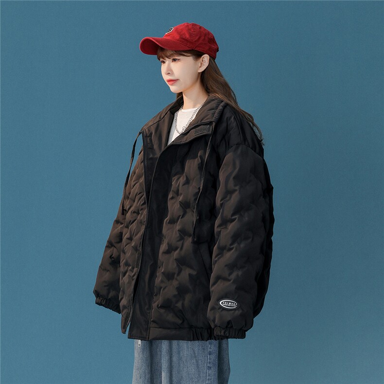 1定制面料中性风棉衣女半高领棉衣男外套女8707P125控168，女装棉衣/棉服，星座226-2