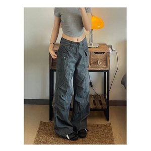 【网图现货】美式高街宽松直筒工装裤男K868/P60图片