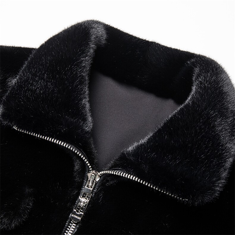 82307冬季新款男士雪狼貂外套男士皮草加厚P310,男装夹克,电商B360