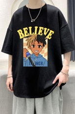 纯棉短袖t恤男大码半袖打底衫宽松体恤衫DX17271-P20大皂风，男装T恤，电商A040