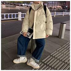 流行日系新款原宿高质量防水棉服文艺慵懒百搭ins气质潮流简约，男装棉衣，星座1210-1