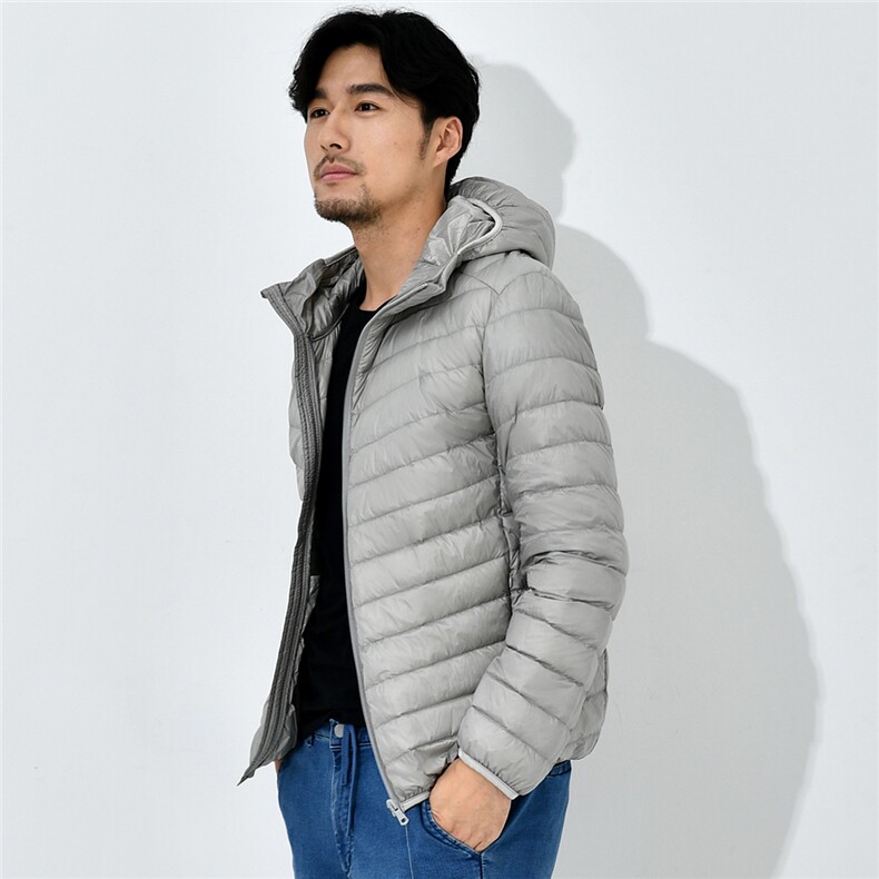 18男式带帽羽绒服90绒过检加肥加大穿220斤大货不断5063-9003,男装羽绒服,星座304A-1