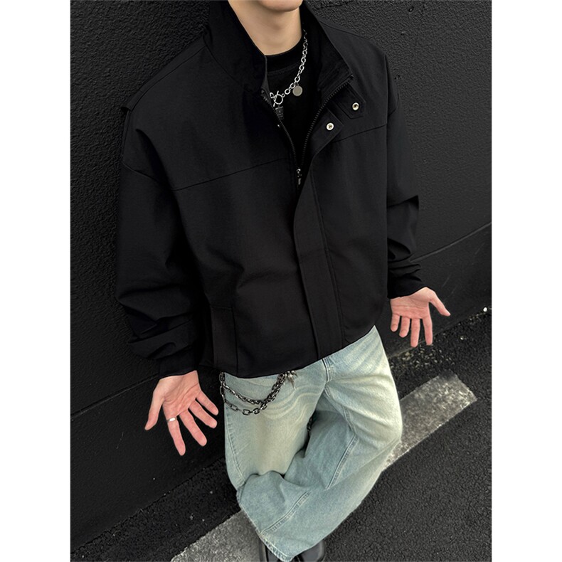高街工装飞行夹克男秋季立领棒球服外套A436-1805-P75119,男装夹克,电商A436