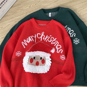 圣诞丑毛衣男孩圣诞节衣服情侣装秋冬季氛围感穿搭MY05649-P58