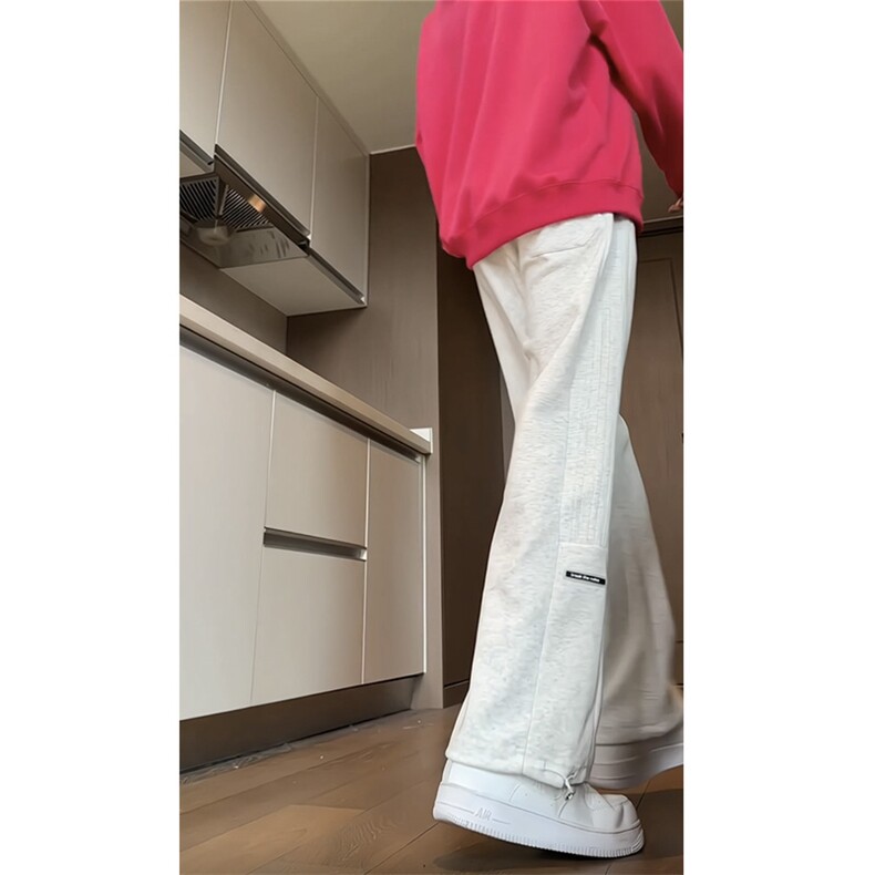 （现货）2025春款运动裤卫裤休闲裤潮男百搭长裤子K9055-P50控68,男装休闲裤,星座810(原QT5070)