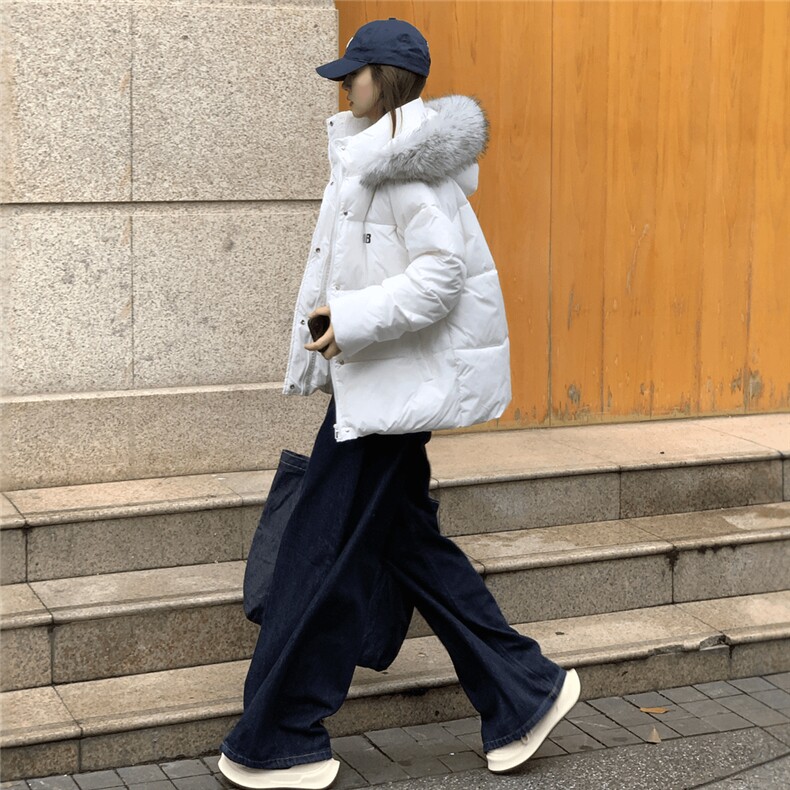 【高品质】可拆卸毛领羽绒棉服情侣美式厚外套棉衣2568特P90网图,男装棉衣,电商B245