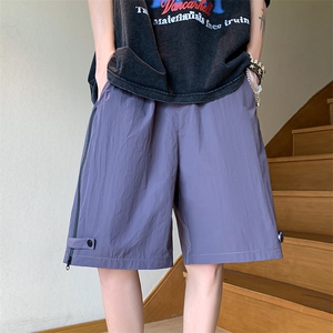 8XL-M 重磅特大码短裤男防水五分裤冲锋裤男户外DK1503P50控68图片