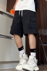 K5033/P38男士夏季工装裤中裤沙滩裤扎染工装短裤休闲裤五分裤子，男装牛仔裤，电商A141