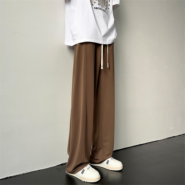 高品质冰丝裤X2037-TP45控68 日系潮潮流宽松型时尚潮牌ins休闲裤图片