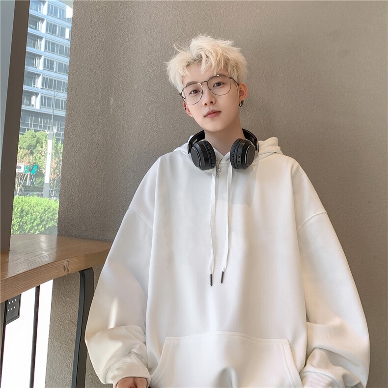 抖音供货2025春款美式华棉连帽卫衣A158-WY23-常规P38加绒P43,男装卫衣,电商A158