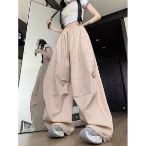 潮牌情侣原创口袋灯芯绒工装裤宽松阔腿休闲裤子K6301-P51图片