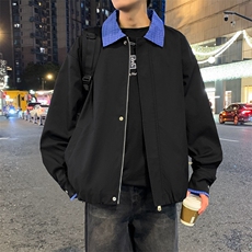 2026春款老钱风高品质纯棉猎装男夹克DSA157B-J2650-特P70，男装夹克，电商A157B