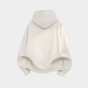 纯色重磅500克双排扣连帽卫衣宽加绒奥粒绒外套上衣 RH5343JR-P57图片