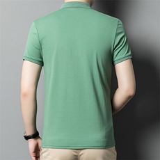 男士纯棉短袖T恤夏季中青年休闲纯色POLO衫衬衫领体恤SW532-P60，男装Polo衫，星座1105-3