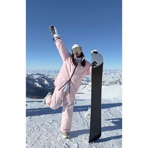冬季户外运动防水双板男女加厚保暖时尚滑雪服衣裤套装TZ032-P210图片