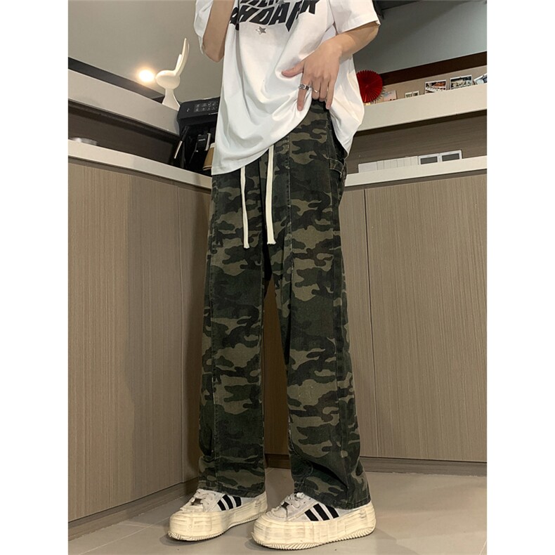 24春夏现货品质大码迷彩裤不起球不褪色K909-P60,男装休闲裤,星座205
