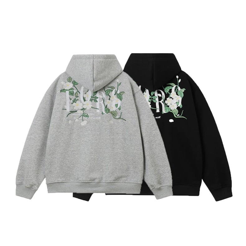特72-XX19现货潮刺绣卫衣男女连帽情侣装春秋美式外套,女装短外套,星座618B-1