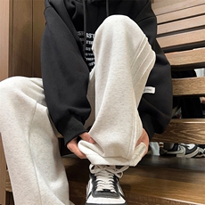 供抖音大加绒加厚男阔腿裤子416B-1-KL2301-P55限78加绒P65，男装卫衣，星座416B-1
