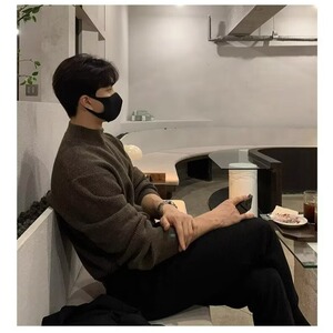韩系轻奢风小高领针织衫修身包芯纱毛衣保暖打底羊毛衫B1722-P53图片