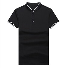 爸爸短袖t恤男纯棉翻领宽松中老年人汗衫中年男士夏季上衣男装，男装T恤，电商B212（原钱塘6029）