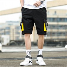 2021新款ins百搭工装短裤男休闲宽松五分裤KT03P35，男装休闲裤，电商A086