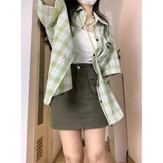 夏季韩版港风薄款短袖衬衫衣女2025年新款上小个子ins宽松简约清，男装T恤，星座1210-1