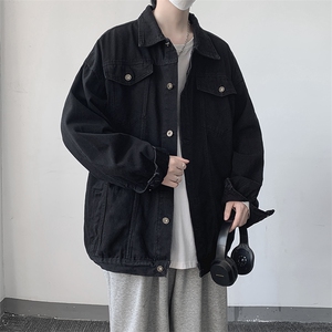 牛仔夹克男大码牛仔外套男茄克 NJ77099-P60图片