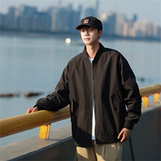 春季飞行服夹克外套男简约休闲百搭棒球服上衣迷彩P65JK837-P60，男装夹克，电商B306
