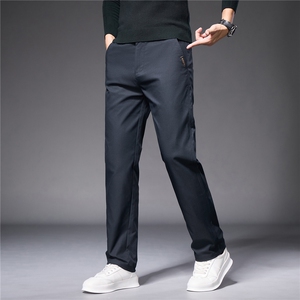 秋季新款商务休闲裤男士修身直筒商务百搭长裤子597-p38 现货外贸，男装休闲裤，星座224-1
